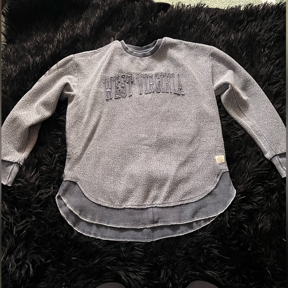 West Virginia Tunic Sweatshirt Super Soft Womens Medium